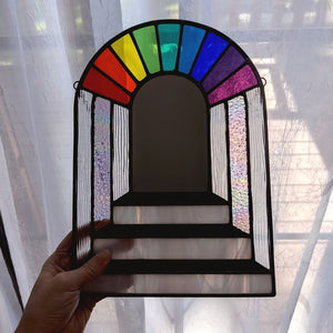 Rainbow Arch Mirror Suncatcher