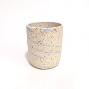 Speckled Blue Marbled Cup