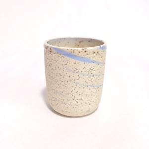 Speckled Blue Marbled Cup