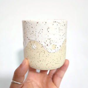 Speckled Yin Yang Cup