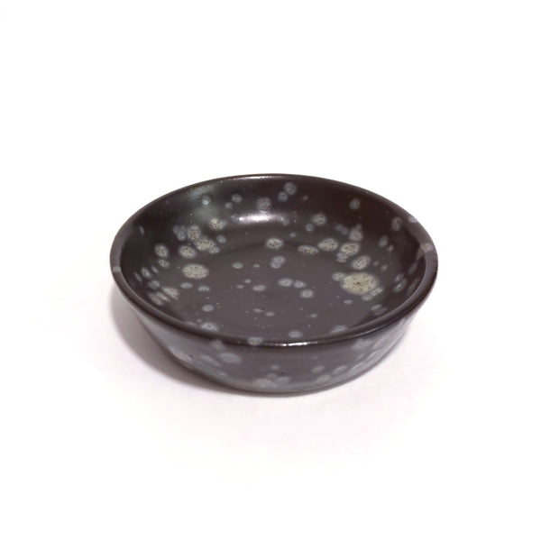 Black with Crystals Mini Dish