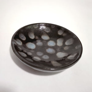 Black with Drips Mini Dish