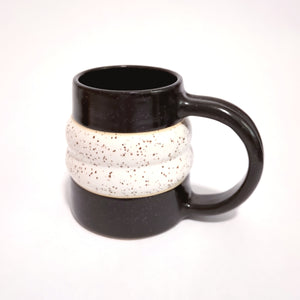 Speckled Black & White Mug