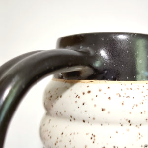 Speckled Black & White Mug