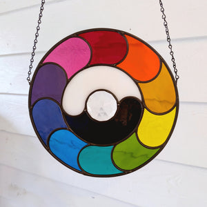 Rainbow Flow Suncatcher