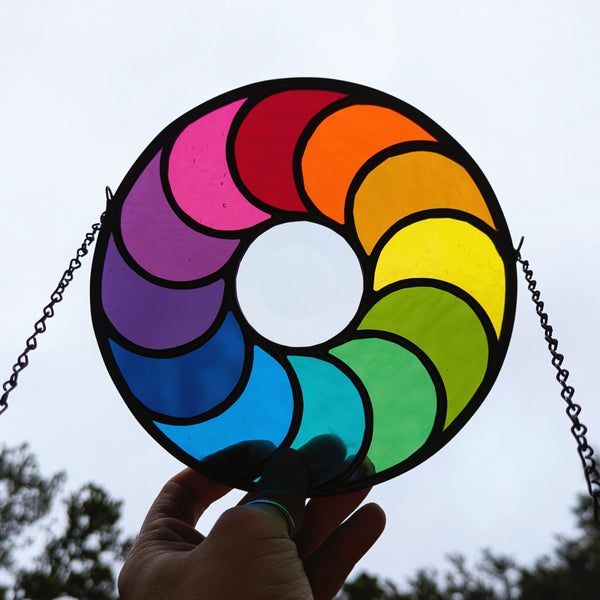 Mini Rainbow Flow Suncatcher