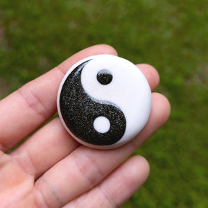 Porcelain Magnet - Yin Yang