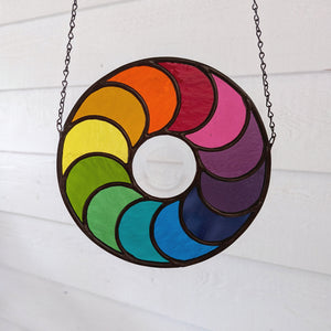 Mini Rainbow Flow Suncatcher