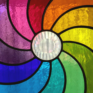 Rainbow Flower Suncatcher