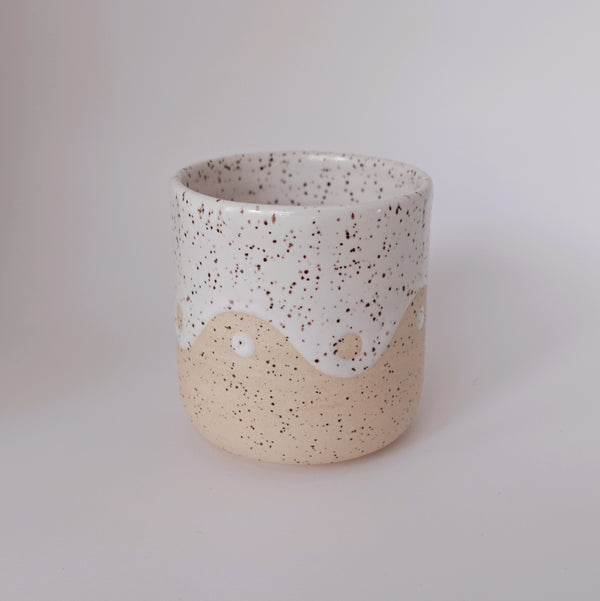 Speckled Yin Yang Cup