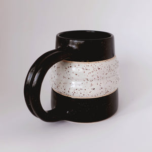 Speckled Black & White Mug