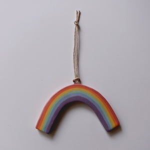 Rainbow Nerikomi Ornament