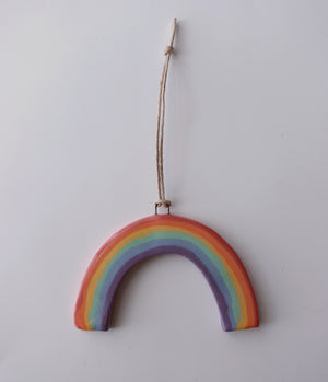 Rainbow Nerikomi Ornament