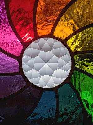 Rainbow Flower Suncatcher