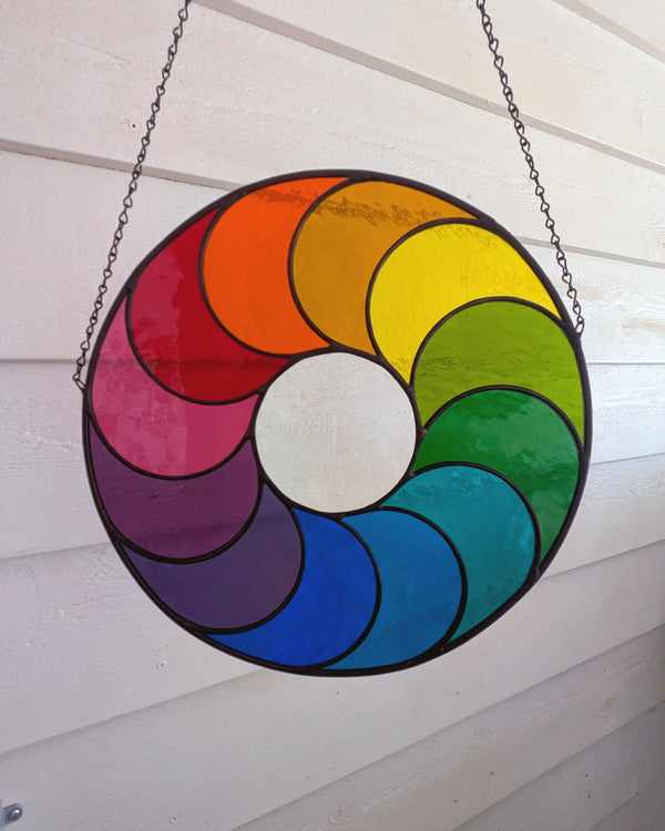 XL Rainbow Flow Suncatcher