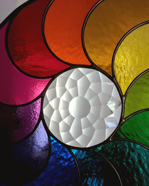 XL Rainbow Flow Suncatcher