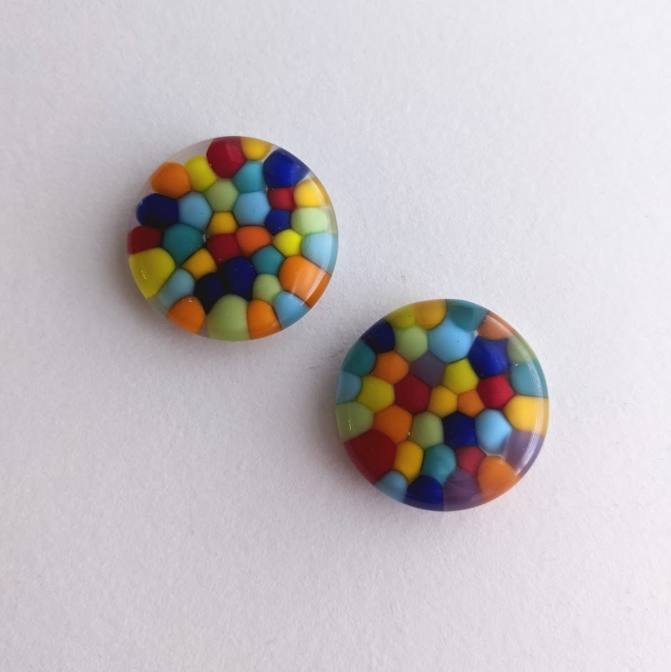 Fused Glass Magnets (Sets of 2)