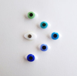 Fused Glass Eye Magnets