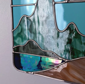Mountainscape with Lake Panel